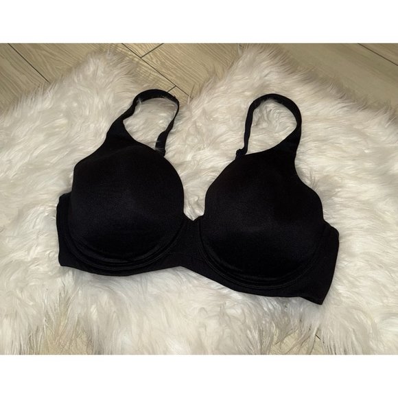 Vanity Fair 75204 Beyond Comfort Bra Lined Underwire Womens 40C Black - Picture 1 of 6